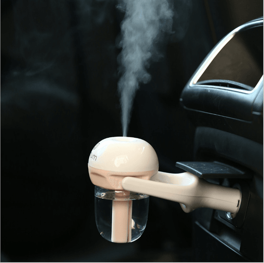 Car Humidifier Air Purifier Freshener Essential Oil Diffuser - Mubimart