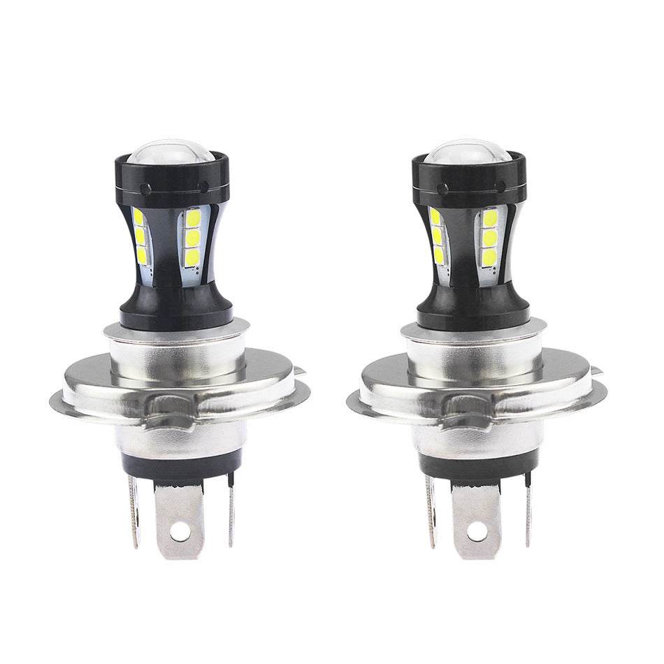 Car LED Bulbs Motorcycle Two-color Headlights - Mubimart