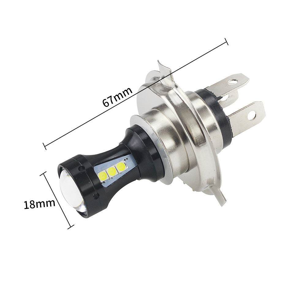 Car LED Bulbs Motorcycle Two-color Headlights - Mubimart