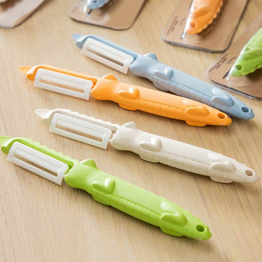 Cartoon Creative Wheat Peeler Fruit Planer - Mubimart