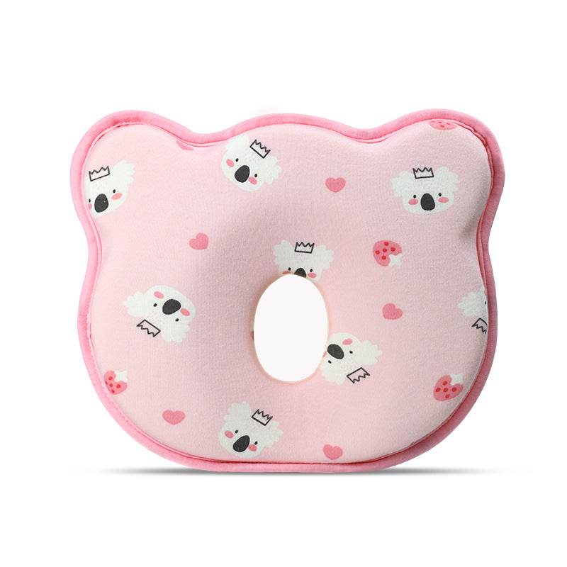 Cartoon Four Seasons Baby Headrest Anti-deviation Head Shaping For Children And Kids Pillow - Mubimart