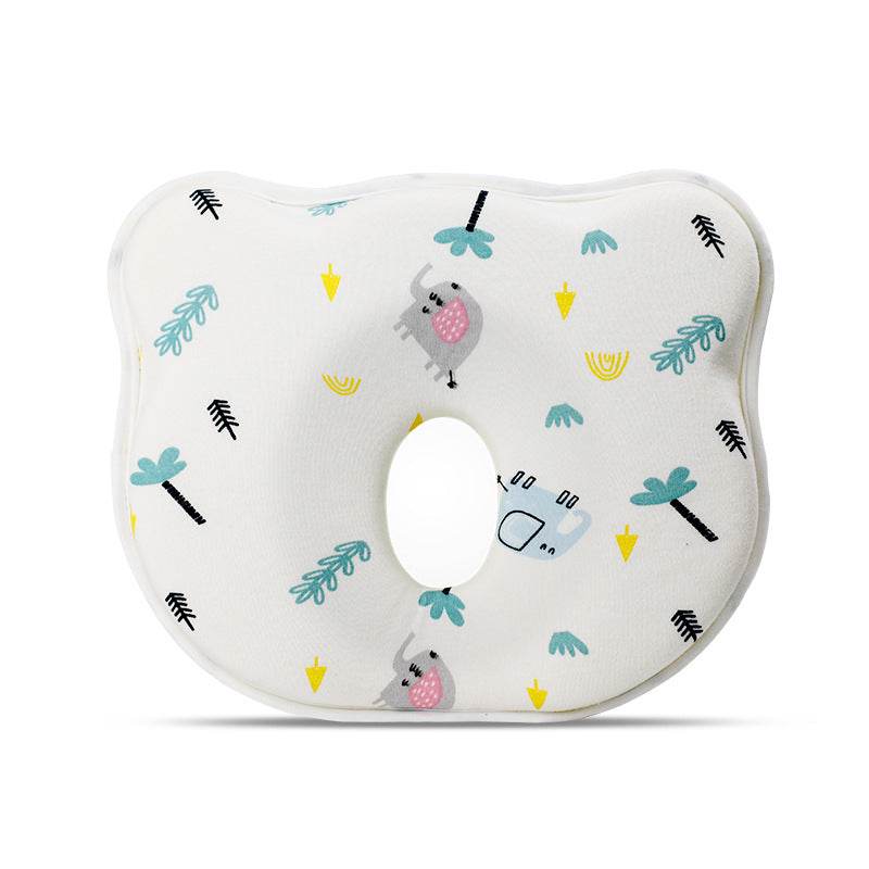 Cartoon Four Seasons Baby Headrest Anti-deviation Head Shaping For Children And Kids Pillow - Mubimart