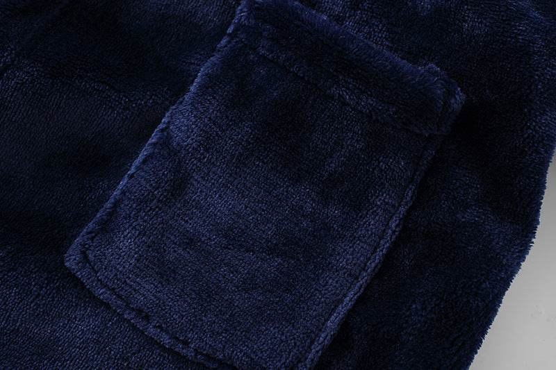 Cartoon Home Clothes Nightgown Bathrobe Children Pajamas Flannel - Mubimart