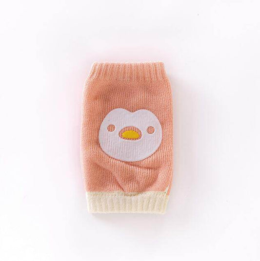 Cartoon Two-color Dispensing Terry Baby Toddler Crawling Kneecap - Mubimart