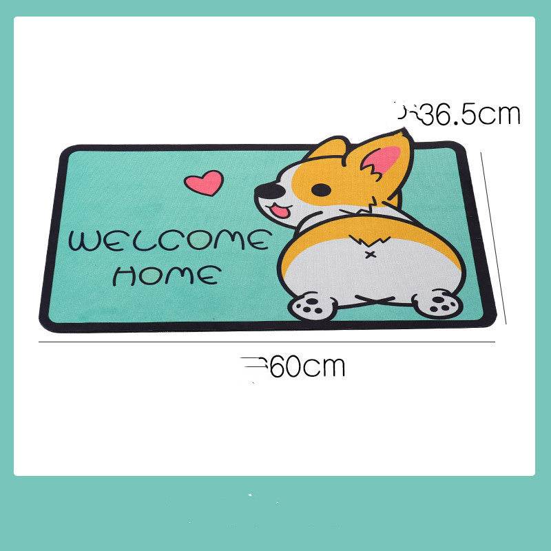 Cartoon Welcome Entrance Doormats Carpets Rugs For Home Bath - Mubimart