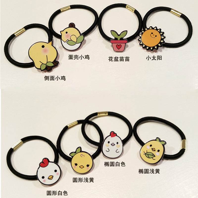 Cartoon animal hair rope hair accessories - Mubimart