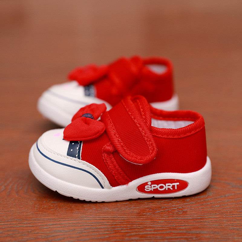 Casual Shoes Bow Princess Shoes Baby Toddler Shoes - Mubimart