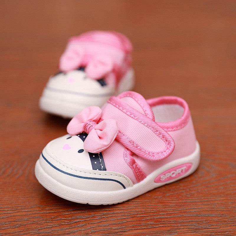 Casual Shoes Bow Princess Shoes Baby Toddler Shoes - Mubimart