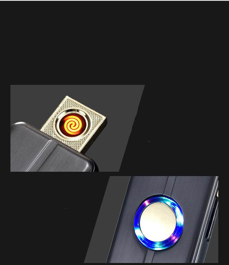 Charging cigarette lighter playing music lighter - Mubimart