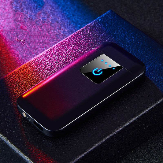 Charging windproof lighter - Mubimart