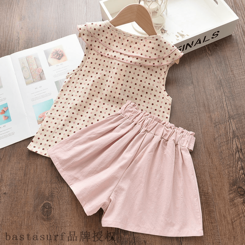 Chiffon Sling Two-piece Suit Cool Girl Suit With Hat - Mubimart