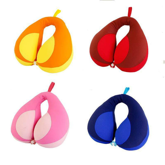 Children Car U-shape Pillow Travel Safety Seat Pillow - Mubimart