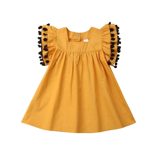 Children-Newborn-Clothing-Sleeveless-Kids-Girls-Dress-Mubimart-2733 - Mubimart