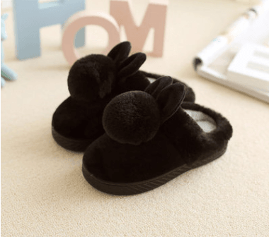 Children-S-Cotton-Slippers-Autumn-And-Winter-Indoor-Ball-To-Keep-Warm-Girls-Cotton-Slippers-Mubimart-540 - Mubimart
