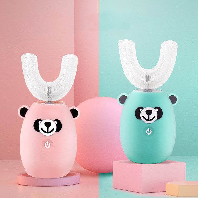 Children U-shaped electric toothbrush - Mubimart