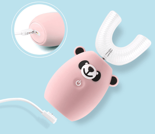 Children U-shaped electric toothbrush - Mubimart