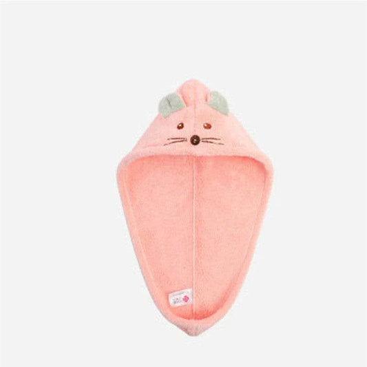 Children-s-Adult-Head-Wiper-Head-Scarf-Dry-Hair-Towel-Shower-Cap-Mubimart-9001 - Mubimart