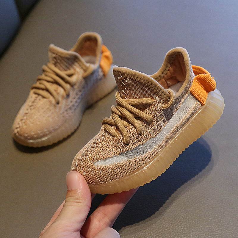 Children's Baby Coconut Sneakers Breathable Kids Net Shoes - Mubimart