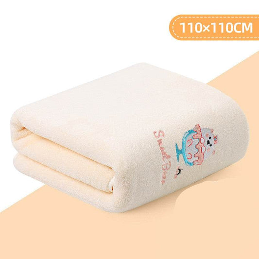 Children's Bath Towels Are More Absorbent Than Gauze And Pure Cotton - Mubimart