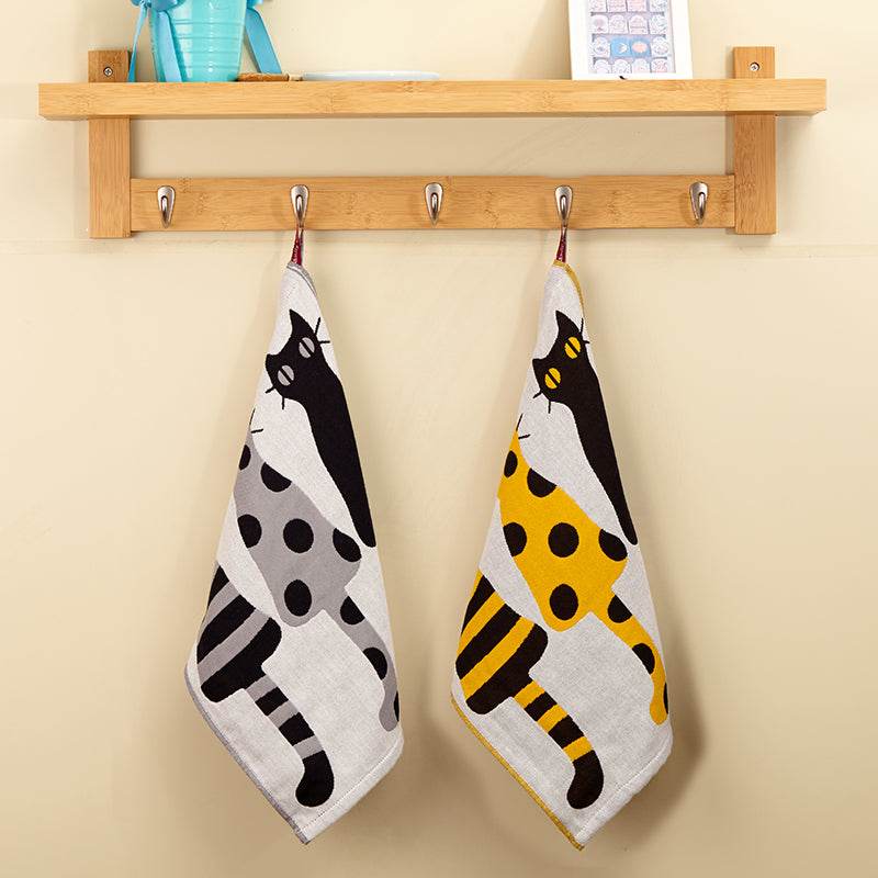 Children's Face Towels Household Adult Cartoon Absorbent Children's Towels - Mubimart