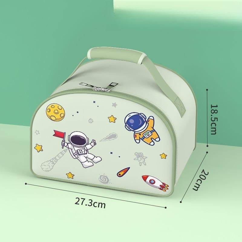 Children's Lunch Box Handbag Multi-layer Thermal Insulation Primary School Student Waterproof Handbag - Mubimart