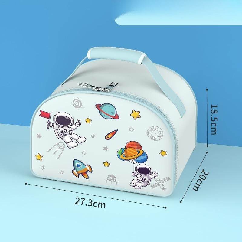 Children's Lunch Box Handbag Multi-layer Thermal Insulation Primary School Student Waterproof Handbag - Mubimart