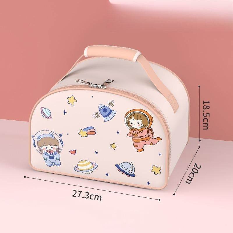 Children's Lunch Box Handbag Multi-layer Thermal Insulation Primary School Student Waterproof Handbag - Mubimart