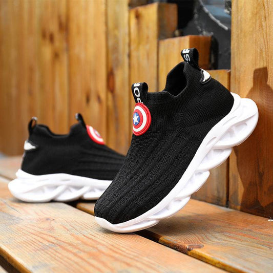 Children's Shoes Men's Knitted Shoes Small White Shoes - Mubimart
