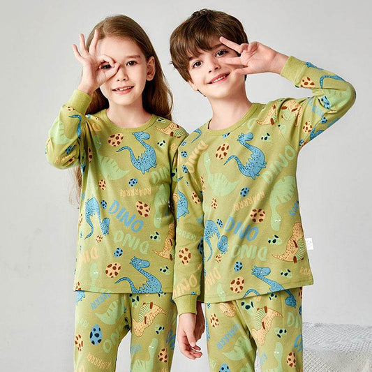 Children's Underwear Set Cotton Boys And Girls Underwear Set Pajamas - Mubimart