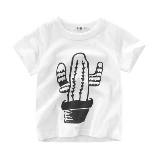 Children-s-Wear-Summer-New-Korean-Children-s-Boys-Cotton-T-shirt-Men-s-Treasure-In-Children-s-Short-Sleeves-Mubimart-5271 - Mubimart