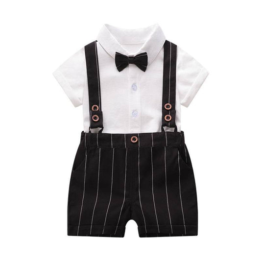 Children's clothing summer boy short-sleeved baby clothes - Mubimart