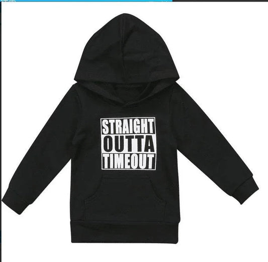 Children-s-hooded-sweater-letter-top-Mubimart-3990 - Mubimart