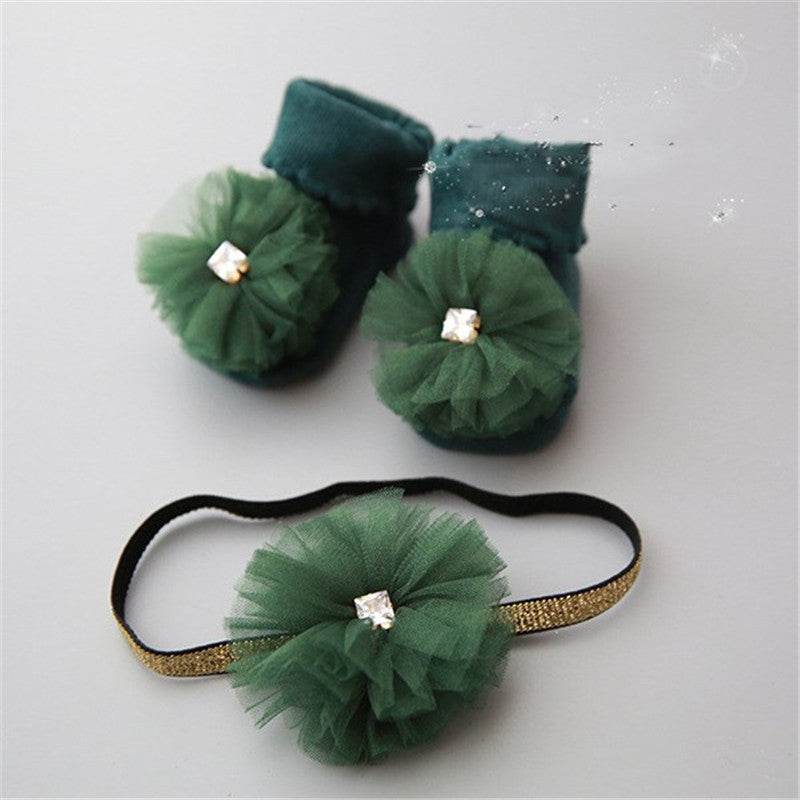 Children's short socks headband accessories - Mubimart