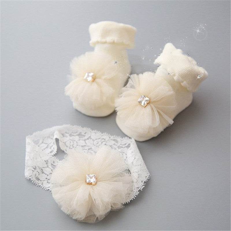 Children's short socks headband accessories - Mubimart