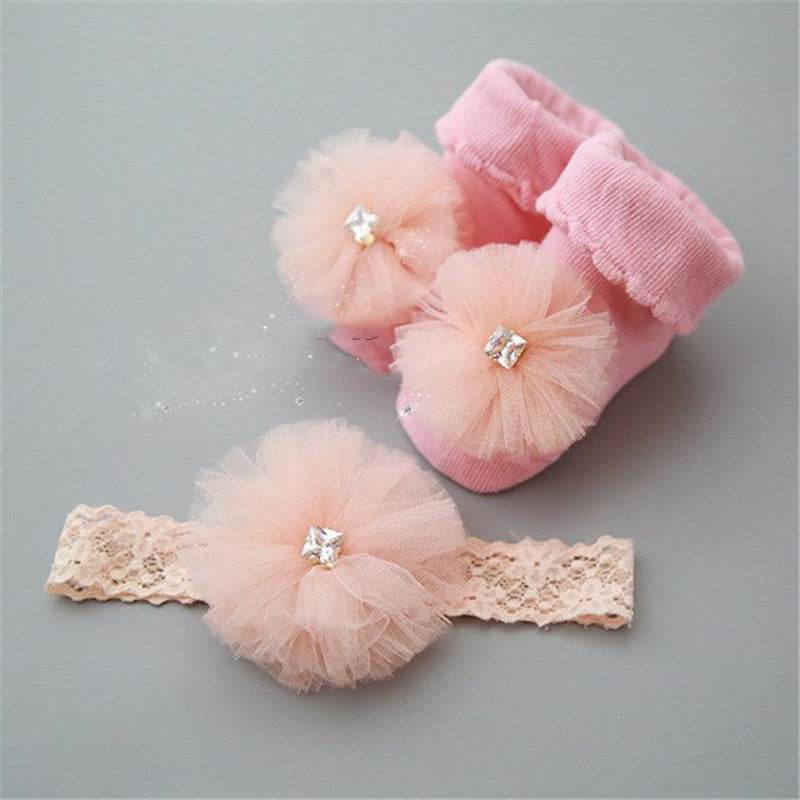 Children's short socks headband accessories - Mubimart
