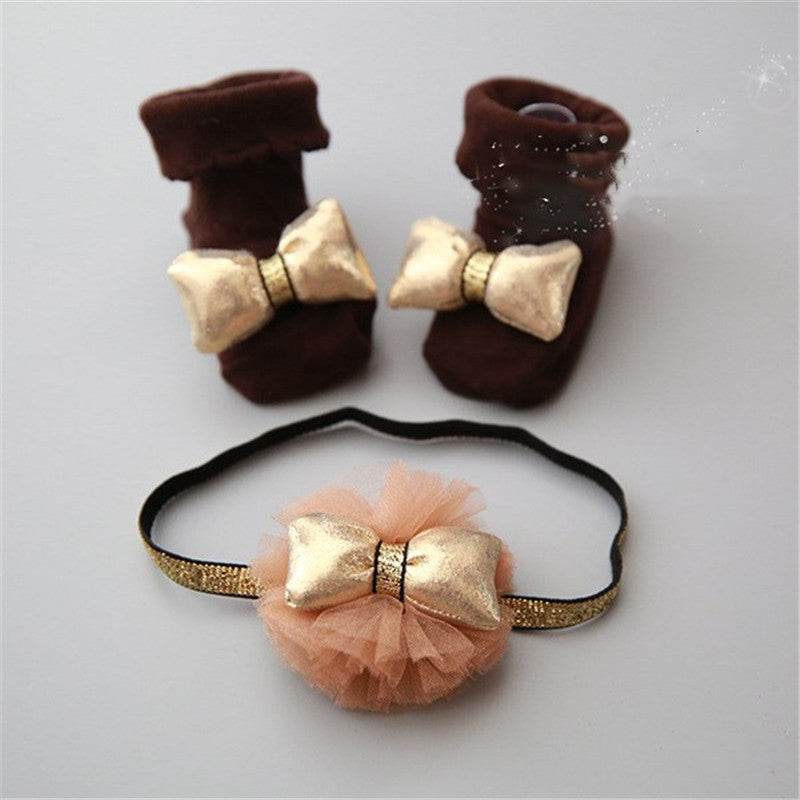 Children's short socks headband accessories - Mubimart