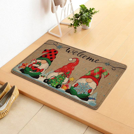 Christmas Carpet Hot Sale Floor Mat Bathroom Living Room Rug - Mubimart