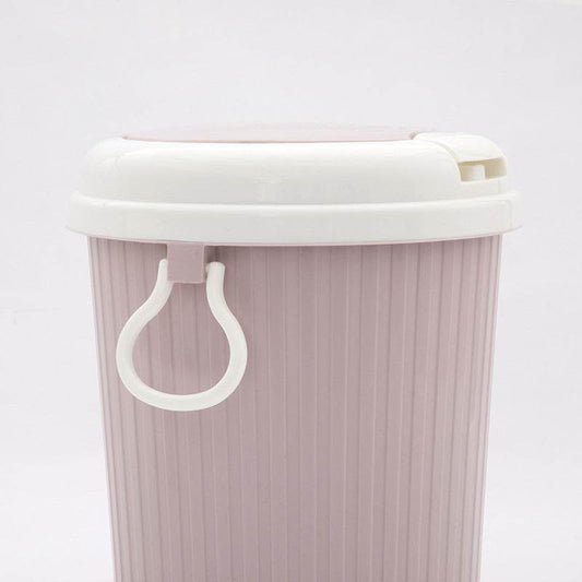 Clamshell trash can plastic trash can - Mubimart