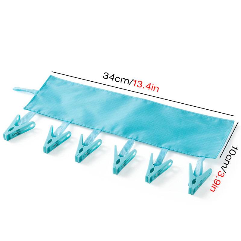 Cloth 6 Clip Dryer - Mubimart
