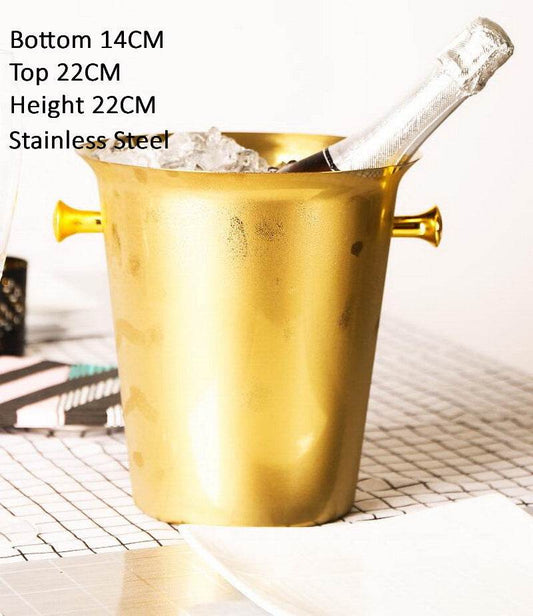 Commercial use of stainless steel ice bucket - Mubimart