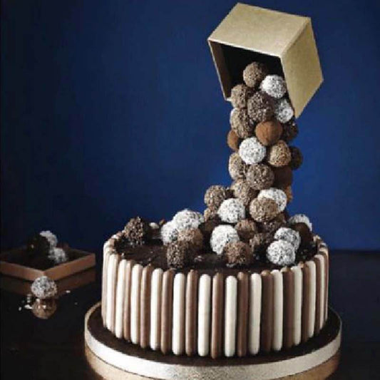 Creative Anti-gravity Cake Stand Hanging Cake Frame Dim Sum Rack Fondant Cake Decoration Mold Baking Tool - Mubimart