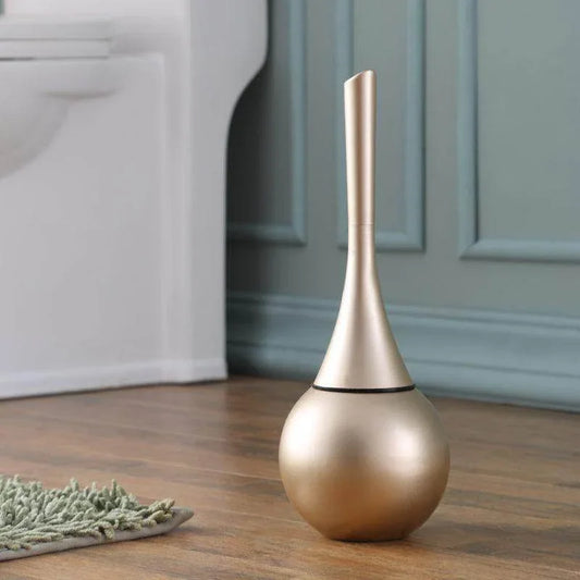 Creative-European-Bathroom-Toilet-Brush-Bathroom-Toilet-Brush-Rack-Set-Stainless-Steel-Cleaning-Brush-Toilet-Cleaning-Brush-Brush-Mubimart-7070 - Mubimart