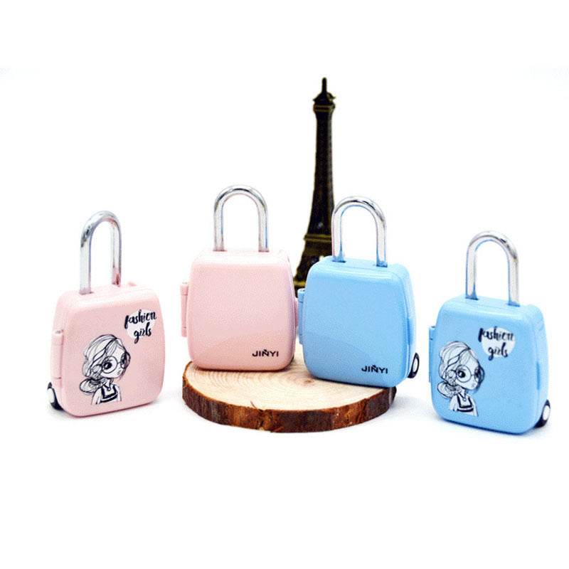Creative Luggage Cartoon Luggage Combination Lock Padlock - Mubimart