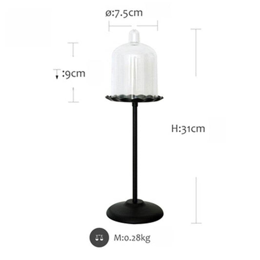 Creative Wedding Dessert Table Decoration Black Cake Stand - Mubimart