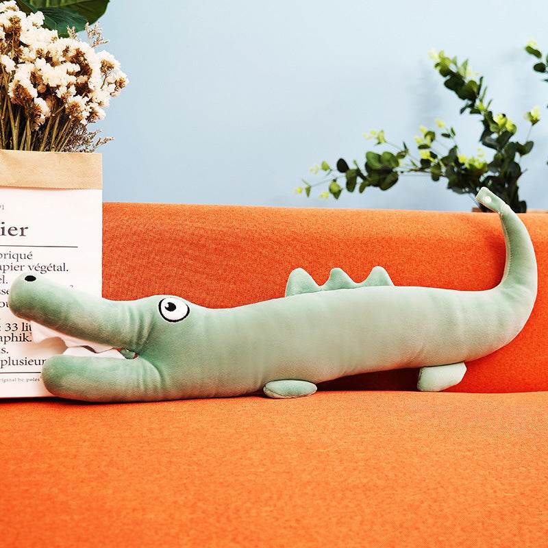 Crocodile Pillow Pillow Neck Pillow Bib Sofa Cushion Bedside Pillow - Mubimart