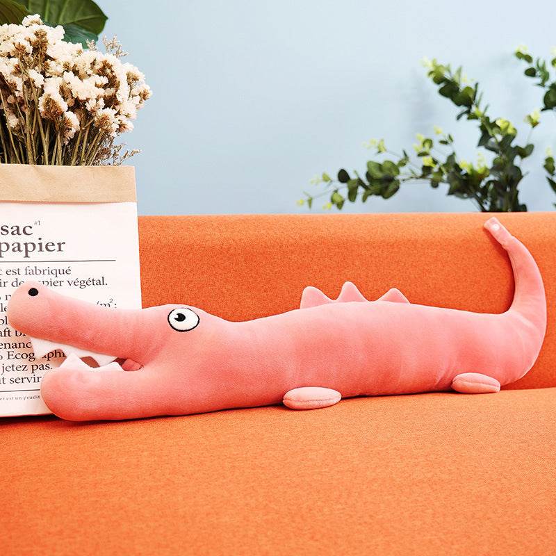 Crocodile Pillow Pillow Neck Pillow Bib Sofa Cushion Bedside Pillow - Mubimart