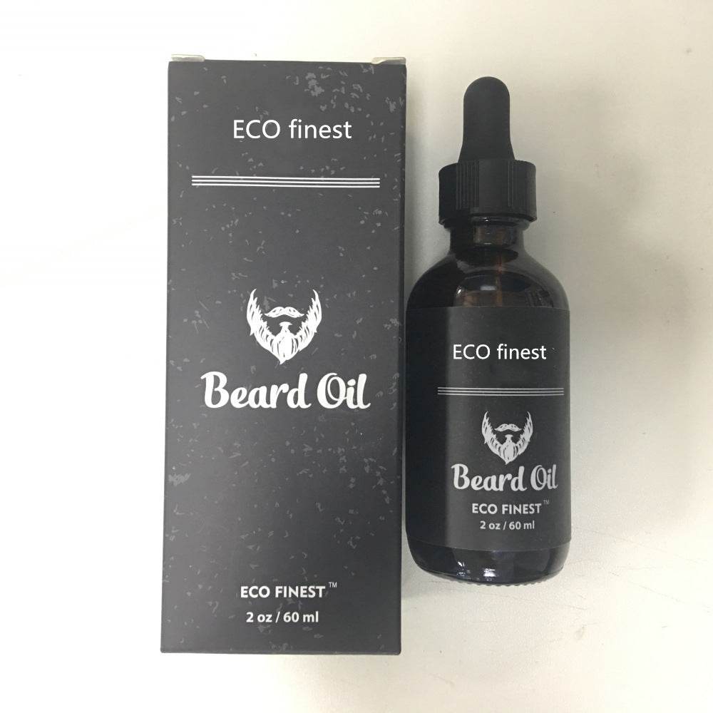 Cross-Border Exclusively For ECO Finest Beard Oil Beard Oil Maintenance Moisturizing Beard Growth Oil - Mubimart