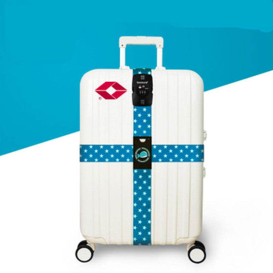 Cross Luggage Belt TSA Customs Code Lock - Mubimart