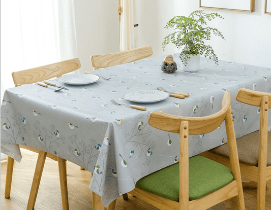 Cross-border Hot Sale Tablecloth PVC Waterproof Cartoon Tablecloth - Mubimart