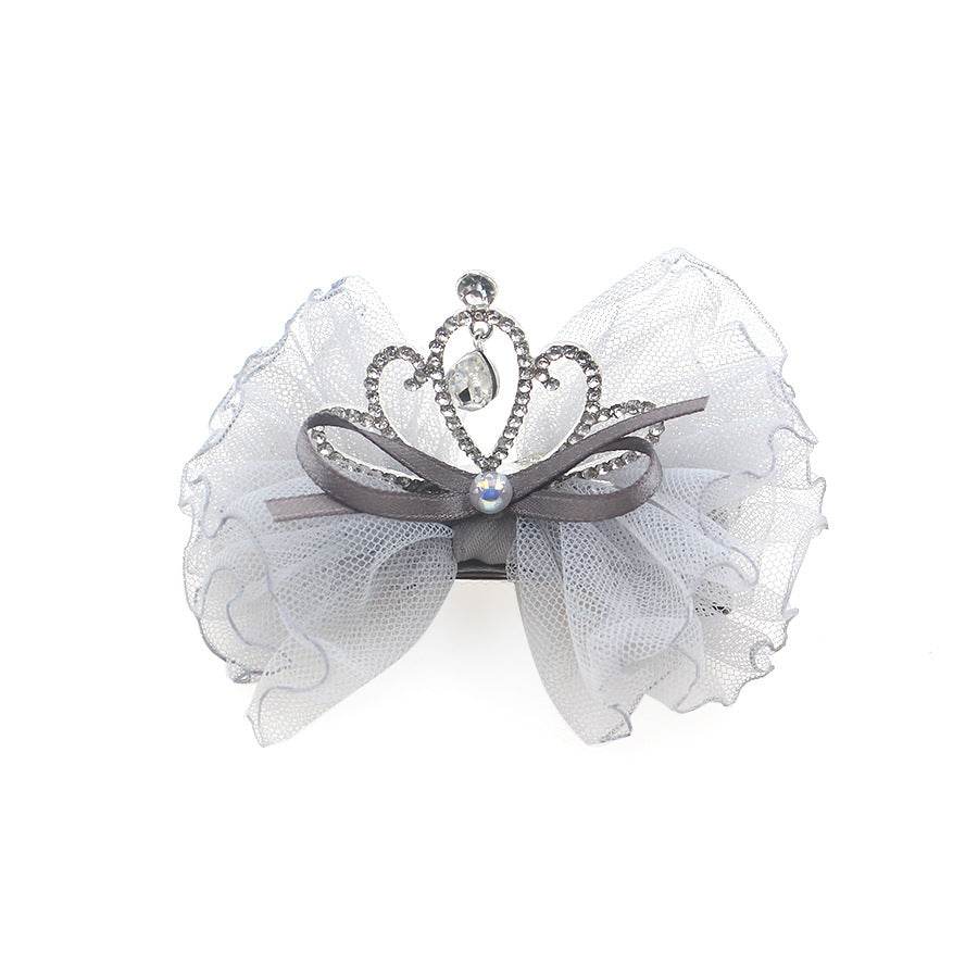 Crown Children's Hair Accessories Baby Korean Press Clip Baby Headband - Mubimart